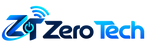 Zero Tech brand header logo